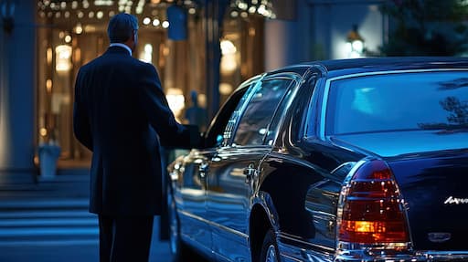 airport / city taxi background